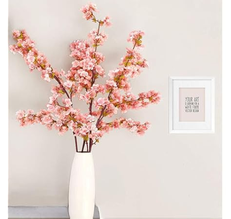 Sunm boutique Plum Blossom Artificial Flowers Simulation Flower Table Decoration Accessories Part... | Amazon (US)