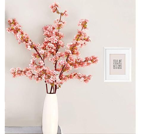 Sunm boutique Plum Blossom Artificial Flowers Simulation Flower Table Decoration Accessories Part... | Amazon (US)