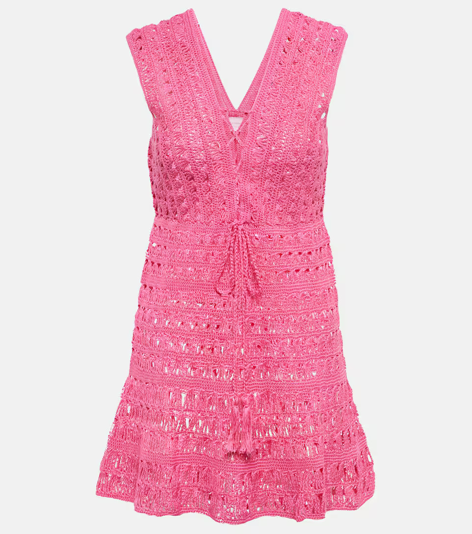 Jennifer crochet cotton minidress | Mytheresa (US/CA)