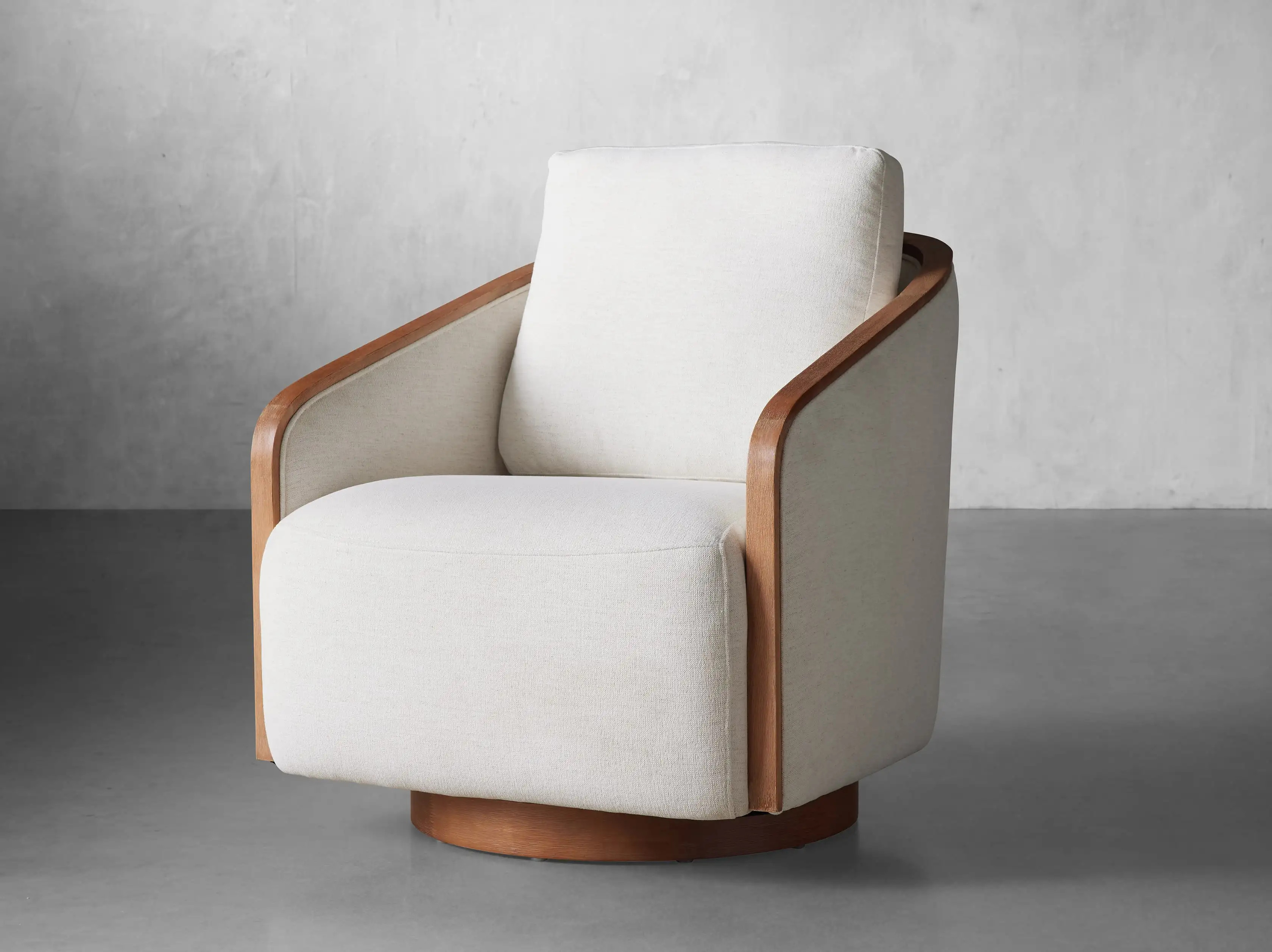 Pomona Swivel Chair | Arhaus