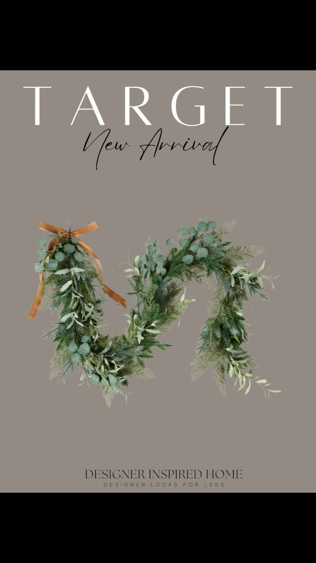 New arrival holiday garland! 

#LTKFindsUnder50 #LTKHome #LTKSeasonal