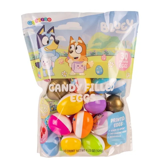 Bluey 30 Count Egg Bag With Candy for Easter | Walmart (US)