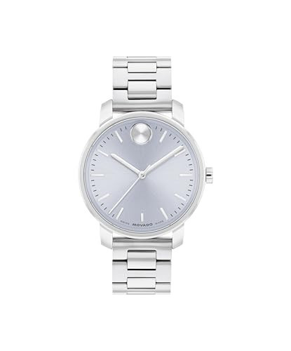 Movado Bold Women's Swiss Quartz Watch, Stainless Steel Bracelet Modern, Elegant Timepiece - Gift for Her 34mm | Amazon (US)