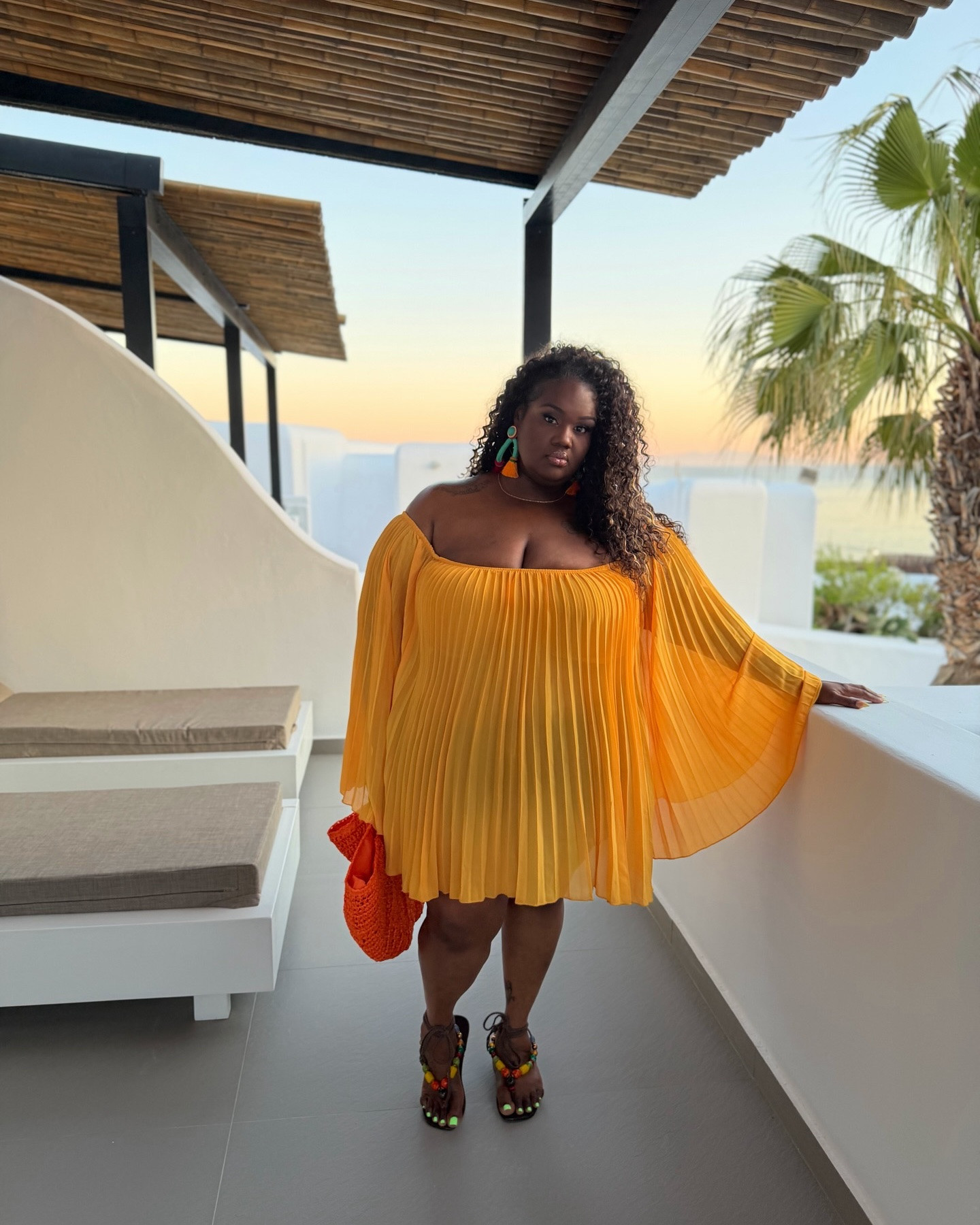 If I don’t do nothing else… I’m going to enjoy my life. 

Be prepared for me to flood your timelines🛬🤷🏾‍♀️

Outfit Deets;
Top- @amazonfashion 
Shorts- @torrid 
Shoes- @stevemadden 

##VacationFashion #mykonos #PlusSizeVacationFashion #PlusSizeOutfitsForVacation