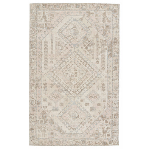 Jaipur BLY01 Blythe Arlowe Light Brown/Light Pink 6'X9' Rect Rug - Patterned | Gracious Style