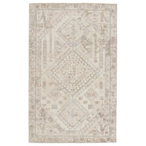 Jaipur BLY01 Blythe Arlowe Light Brown/Light Pink 6'X9' Rect Rug - Patterned | Gracious Style