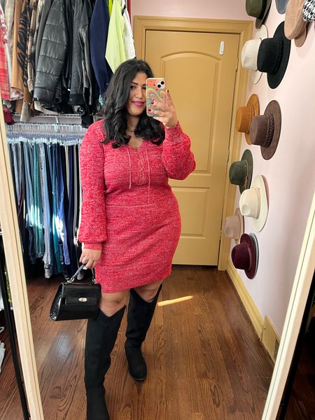 Perfect sweater dress for the holidays #AD #walmartfashion @walmartfashion

#LTKHoliday #LTKunder100 #LTKstyletip