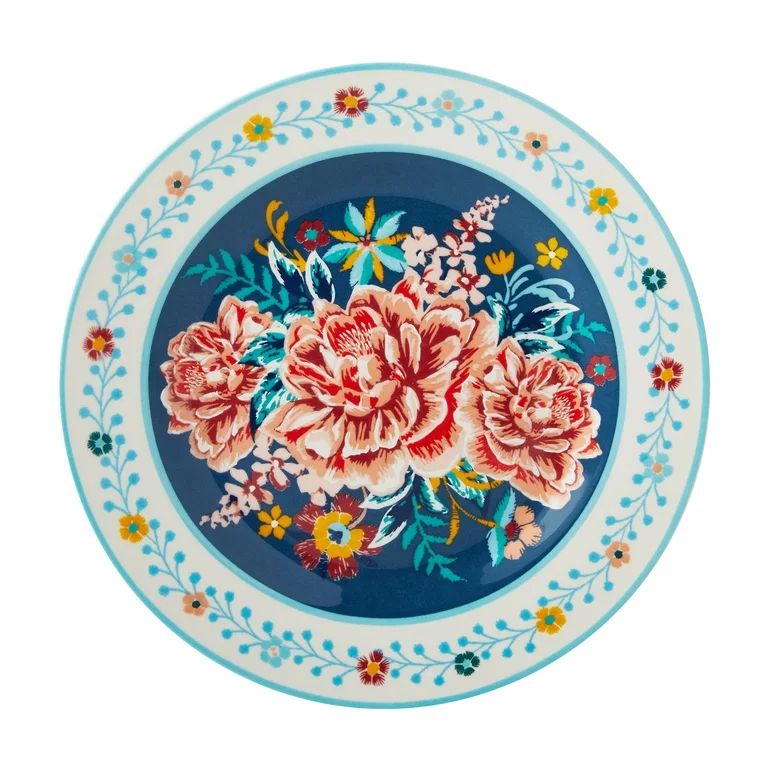 The Pioneer Woman Keepsake Floral Stoneware Salad Plate | Walmart (US)