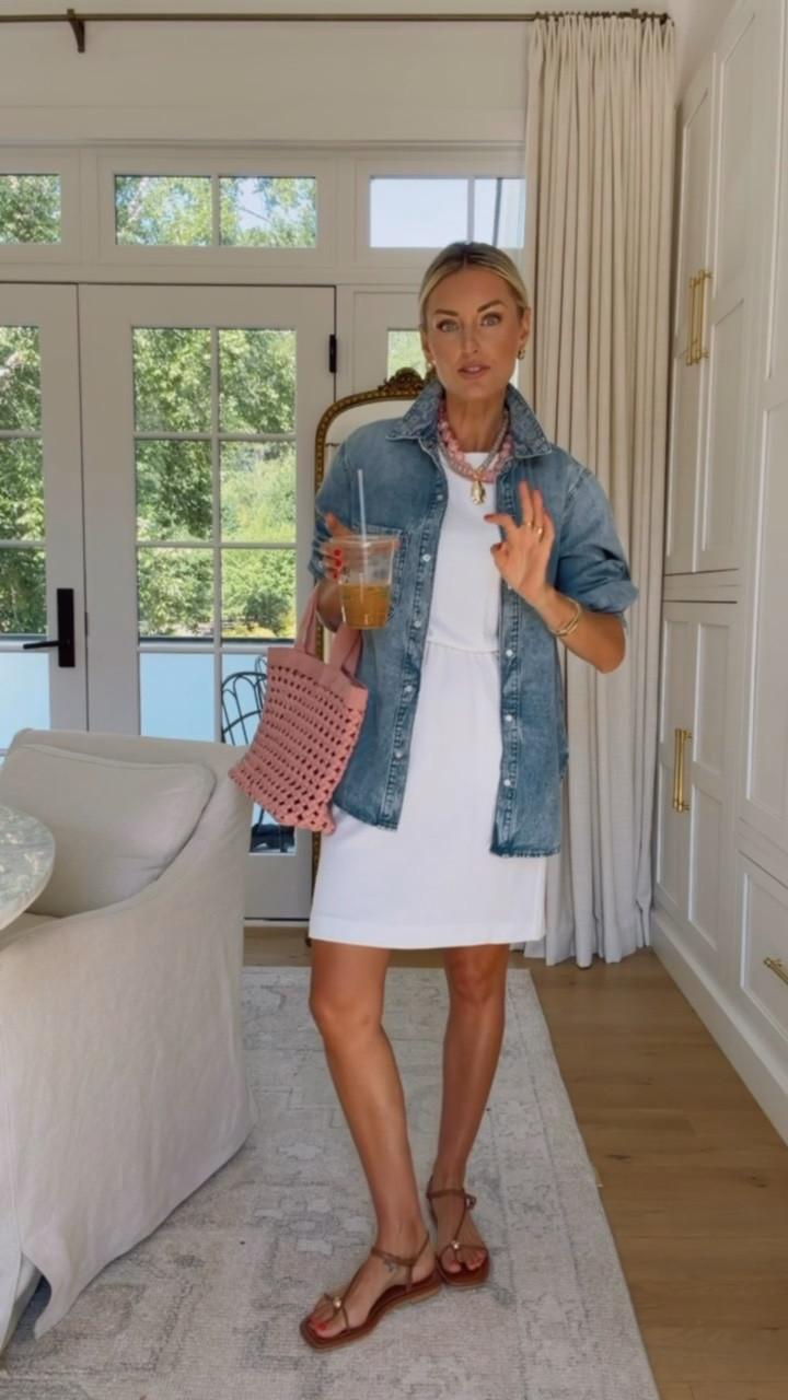 I’ve been wearing this denim shirt on repeat! It’s such a great closet staple because you can style it so many different ways! Wearing M in the denim top & XS in the dress.

Loverly Grey, Target find, Target fashion, denim shirt, white mini dress, summer fashion, summer outfit ideas

#LTKootd #LTKSeasonal