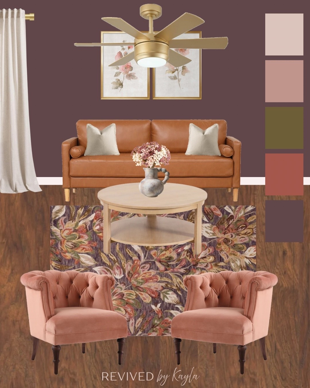 Purple and pink floral living room design and color palette with gold accents 🌺

#homedecor #homedesign #livingroomdecor #livingroom #modern #homeinspo #girlydecor #pink #purple

#LTKFindsUnder50 #LTKFindsUnder100 #LTKHome