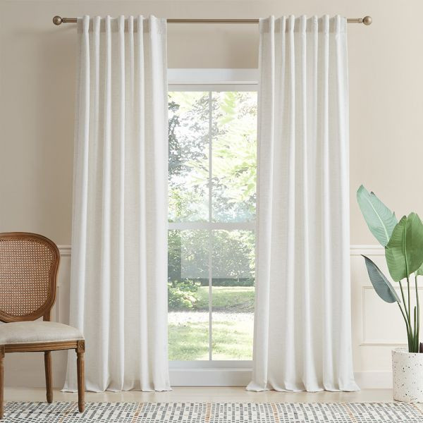 Sabrina Heavyweight Linen Curtains | Curtarra