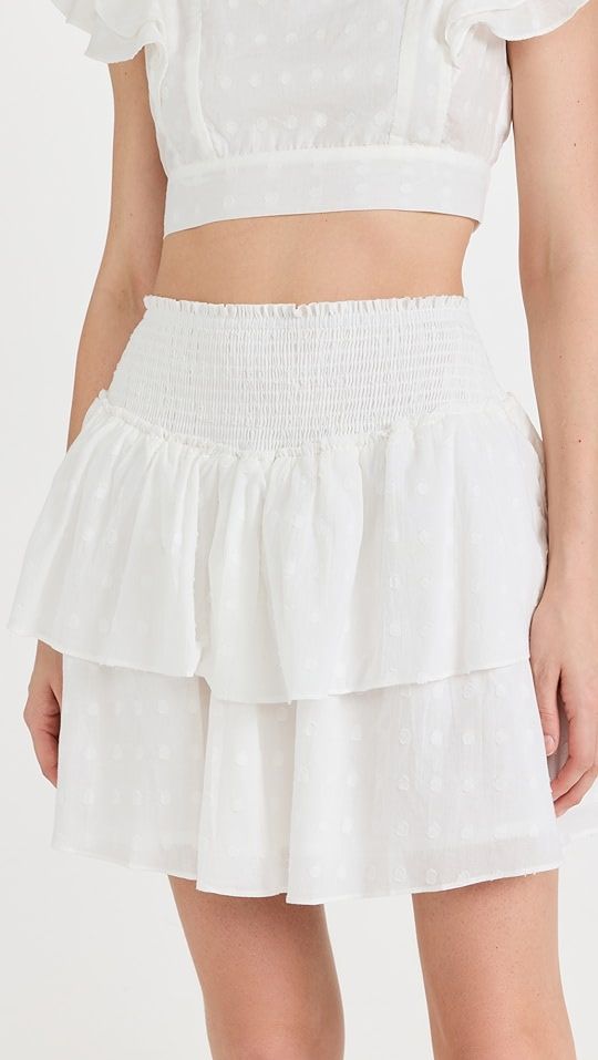 Whitewash Miniskirt | Shopbop