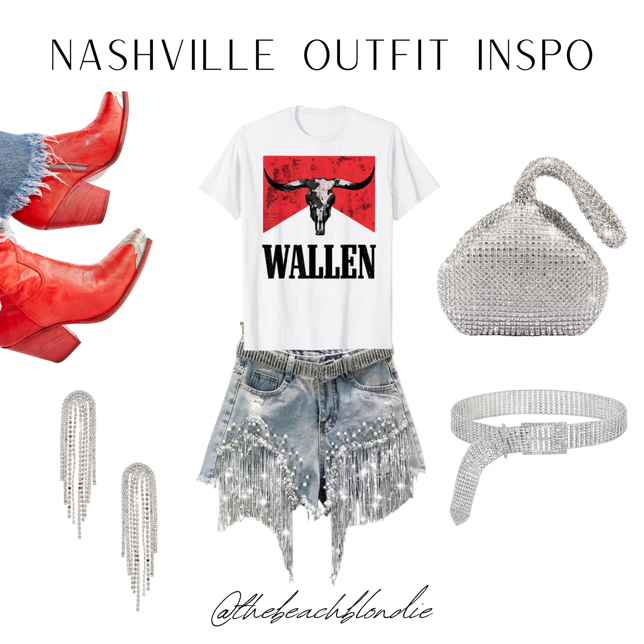 Nashville outfit inspo! Country music concert inspo… 🎸🤠 ⚡️✨ this outfit makes me want to go to Nashville all glittery! 

#LTKFind #LTKsalealert #LTKstyletip