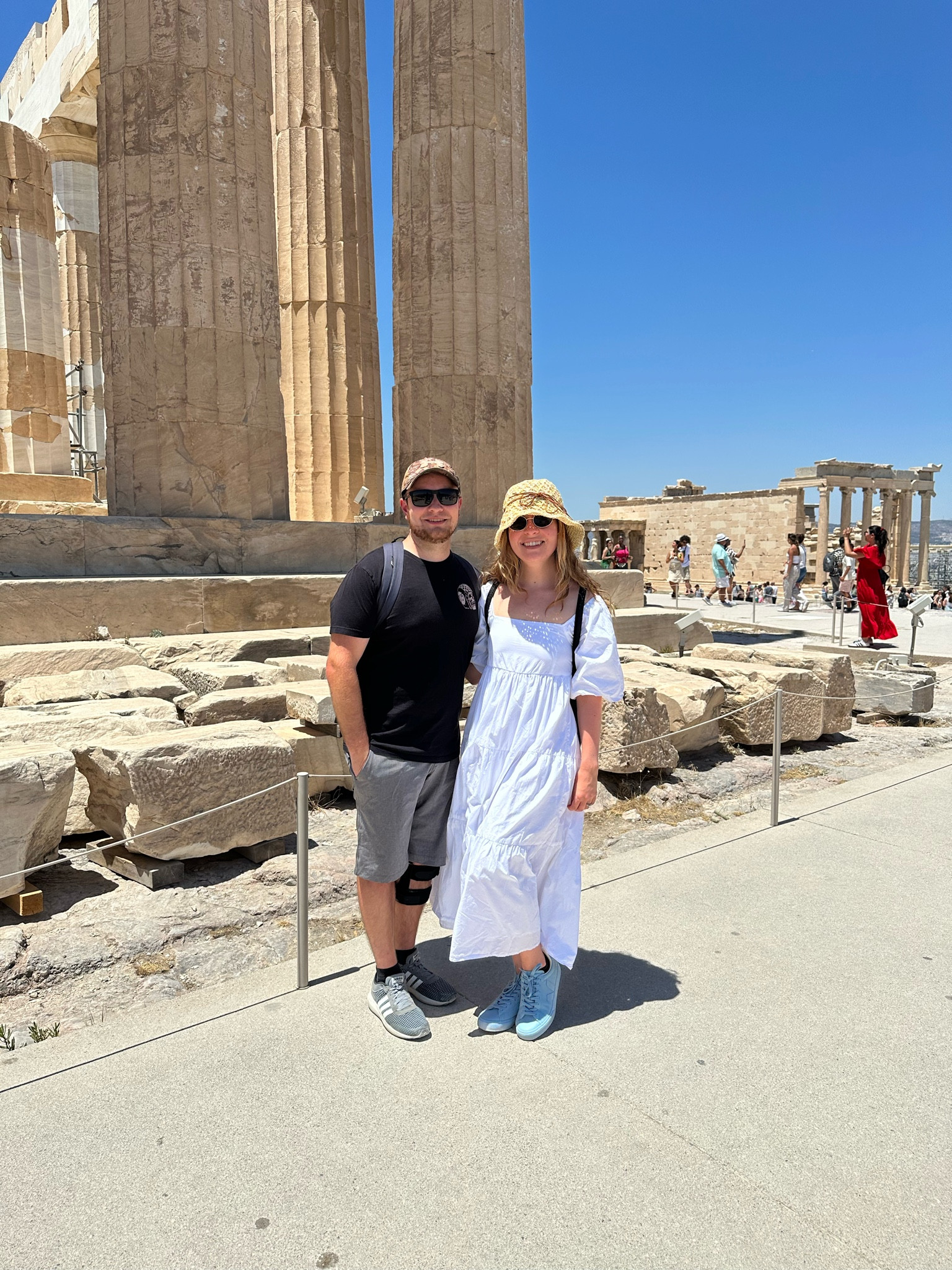 White flowing travel sustainable dress 

#LTKSeasonal