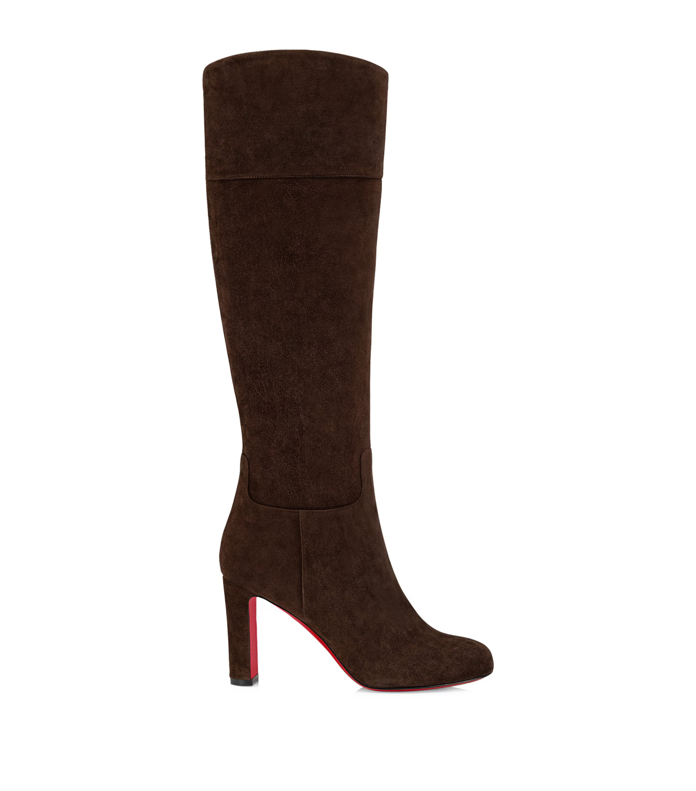 Christian Louboutin Loo Botta Suede Knee-High Boots 85 | Harrods (US)