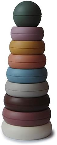 Amazon.com: mushie Stacking Rings Toy | Made in Denmark (Rustic) : Toys & Games | Amazon (US)
