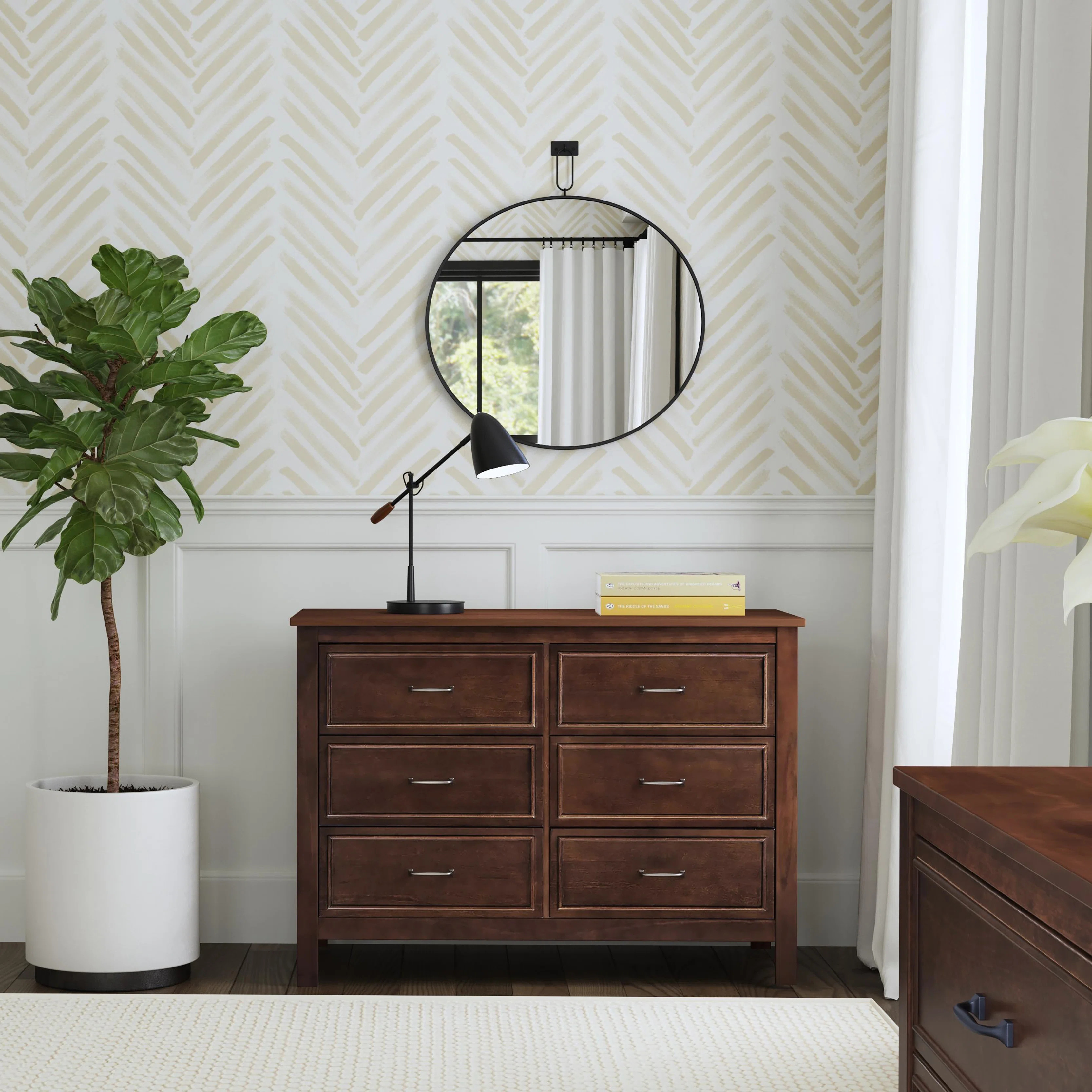 Charlie 6-Drawer Double Dresser | Wayfair North America