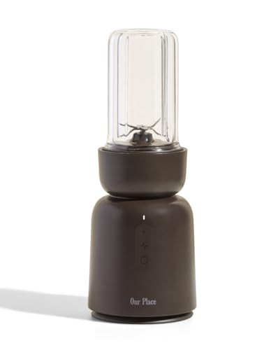 Our Place Splendor Blender - 1000W High-Power | Ultra-Sharp Blades | 2 Blending Modes | Includes 25 oz Personal Cup and Drinking Lid Set | Smoothies, Shakes & More | Char | Amazon (US)
