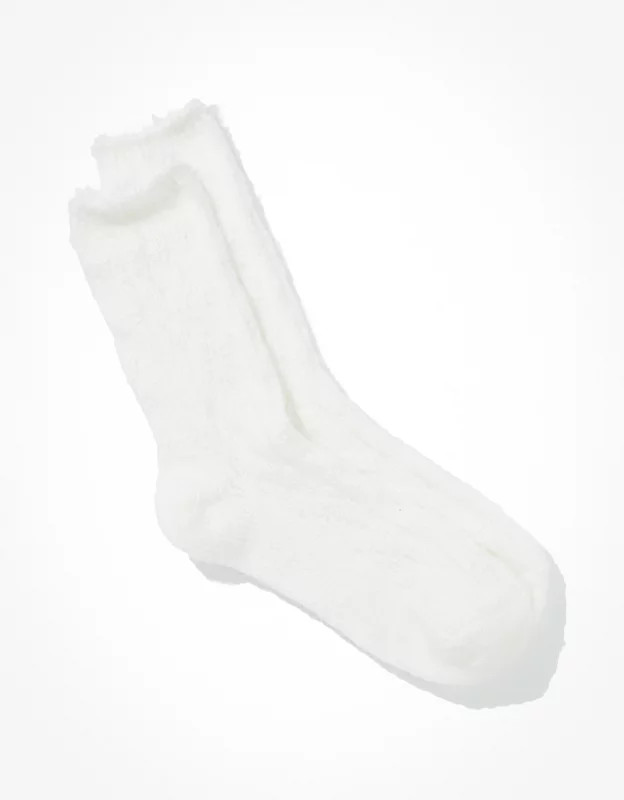 AE Cable Crew Sock | American Eagle Outfitters (US & CA)