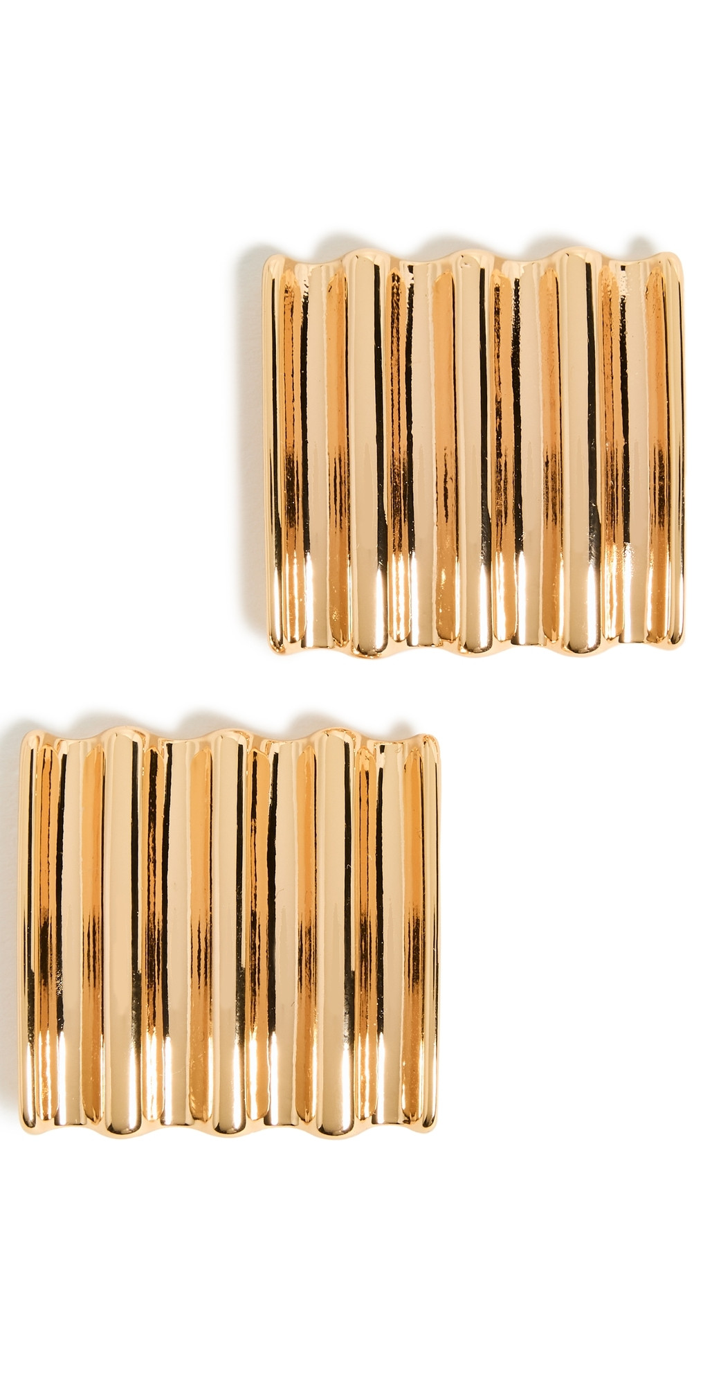 By Adina Eden Ear Stud Earrings Gold One Size | Shopbop