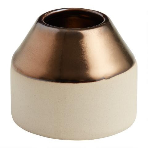 Metallic Gold and Natural Dome Match Striker | World Market