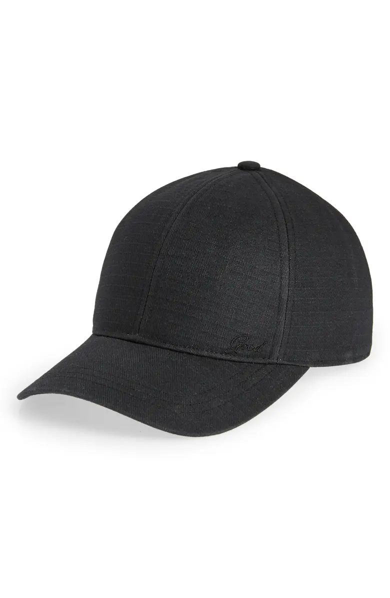 Good Man Brand Embroidered Cotton Canvas Baseball Hat | Nordstrom | Nordstrom