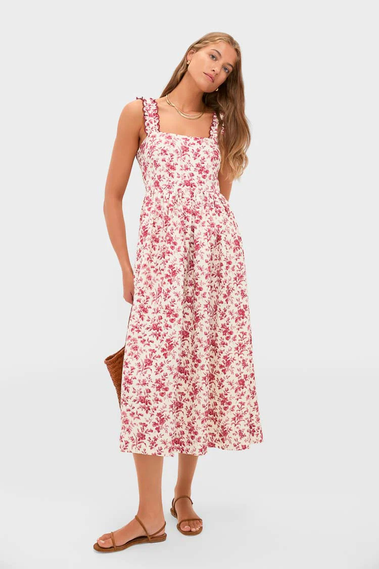 Pomegranate Bloom Rolia Dress | Tuckernuck (US)