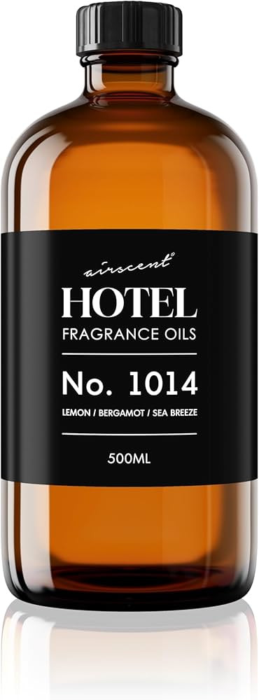 AirScent Hotel Diffuser Oil No. 1014 Inspired by The Iconic 5-Star Hotel Coastal Blend - Lemon Be... | Amazon (US)