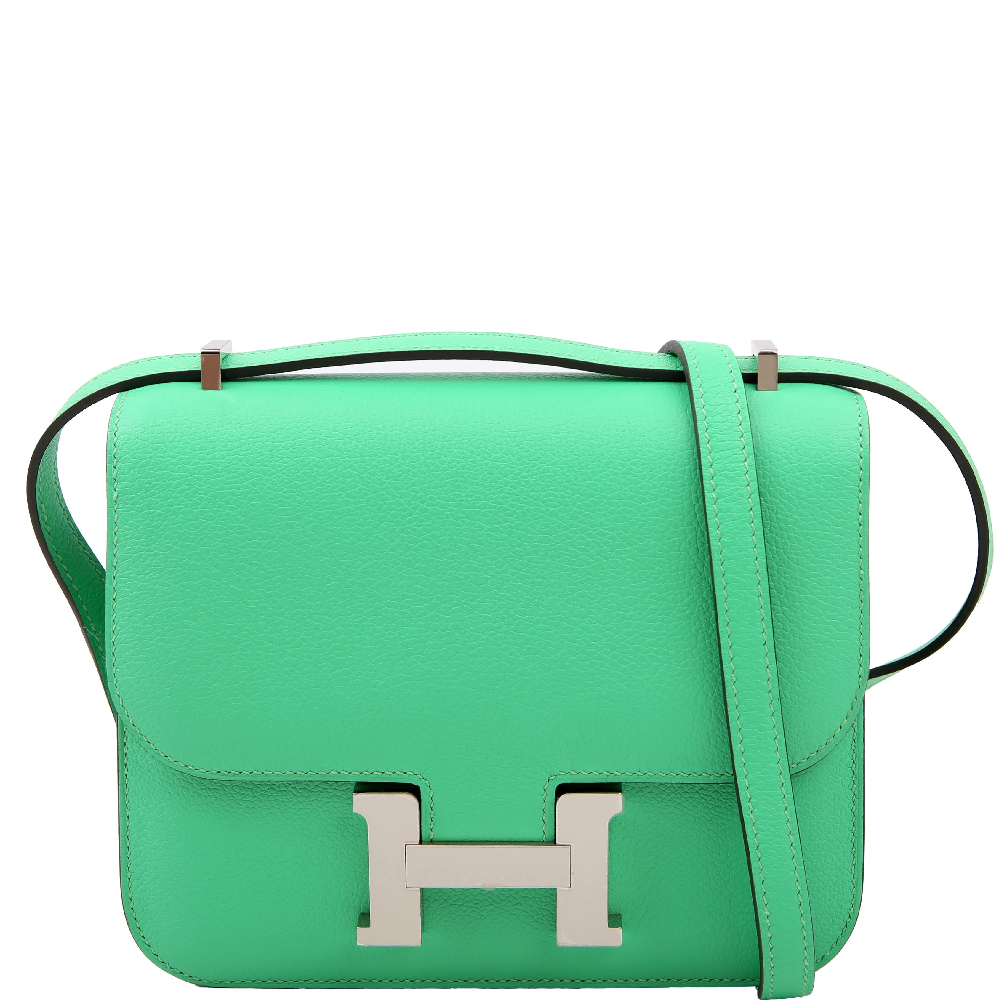 Constance 18 Evercolor 2023 Vert Comics/Vert Fizz/Palladium | Keeks Designer Handbags