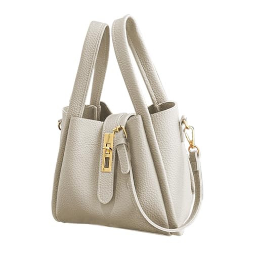 Womens Shoulder Handbags - Womens Bucket Bag, Women Bucket Purses | Women Bucket Handbags, Everyday Tote Bag, Shoulder Purse Bucket Shoulder Bag with Metal Buckle for Travel Shopping Dating | Amazon (US)