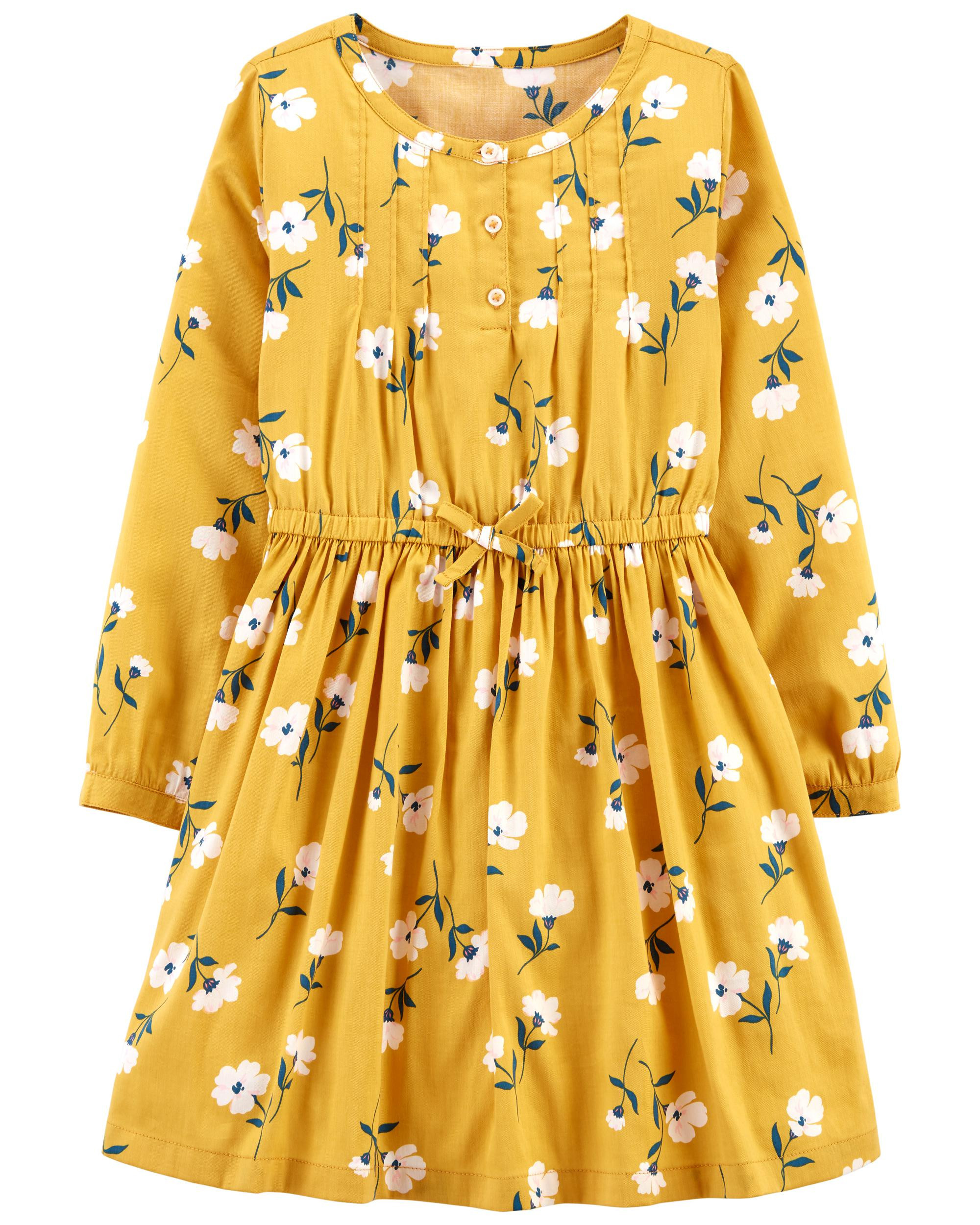 Floral Sateen Dress | Carter's