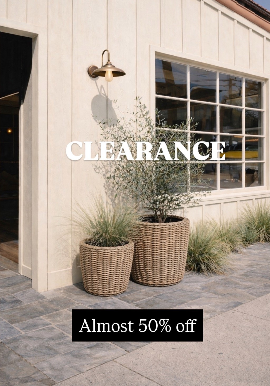 Run for these clearance at Pottery Barn almost 50% off. These are beautiful. I’m so tempted outdoor planters woven planters on clearance.

#LTKHome #LTKSaleAlert