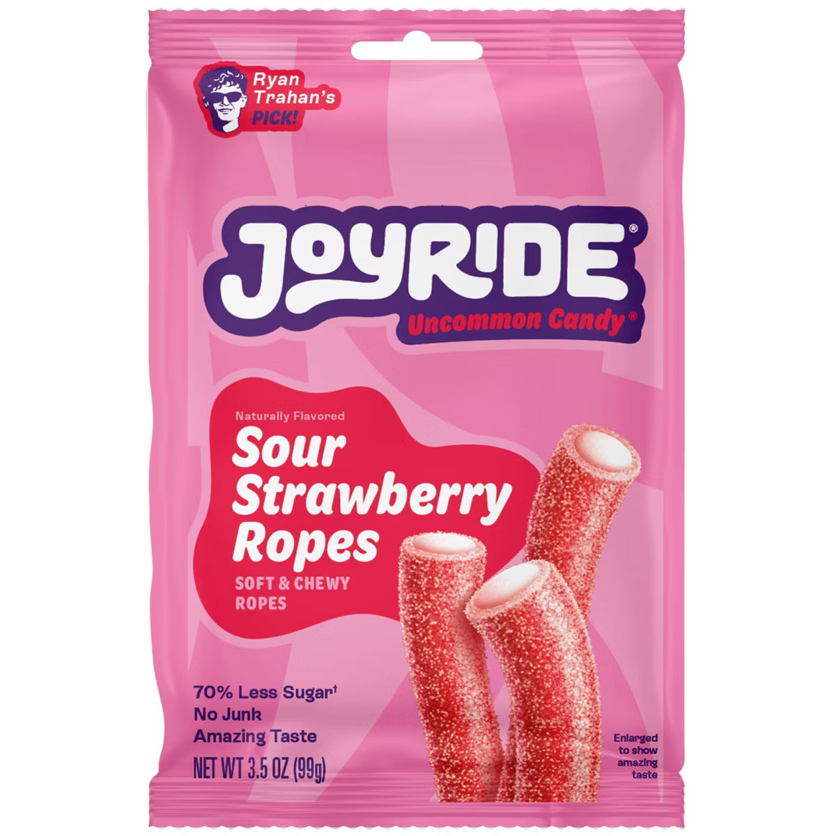 JOYRIDE Sour Strawberry Ropes Candy - 3.5oz | Target