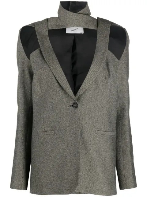 Coperni cut-out Detail Blazer - Farfetch | Farfetch Global