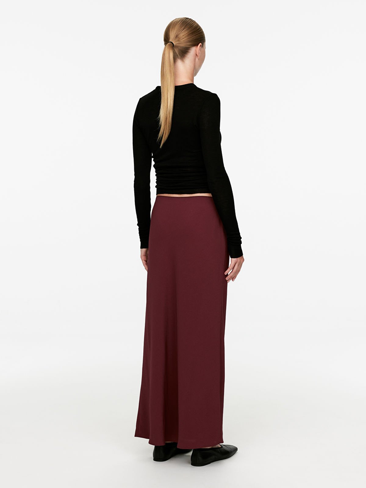 Drape Maxi Skirt | ARKET (US&UK)