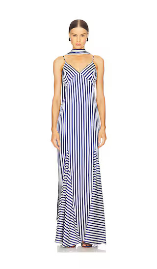 Tiki Gown in Medium Stripe | Revolve Clothing (Global)