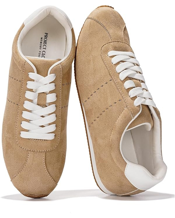 Project Cloud Sneakers for Women - Lightweight with Memory Foam Insole Womens Sneakers - Non Slip... | Amazon (US)