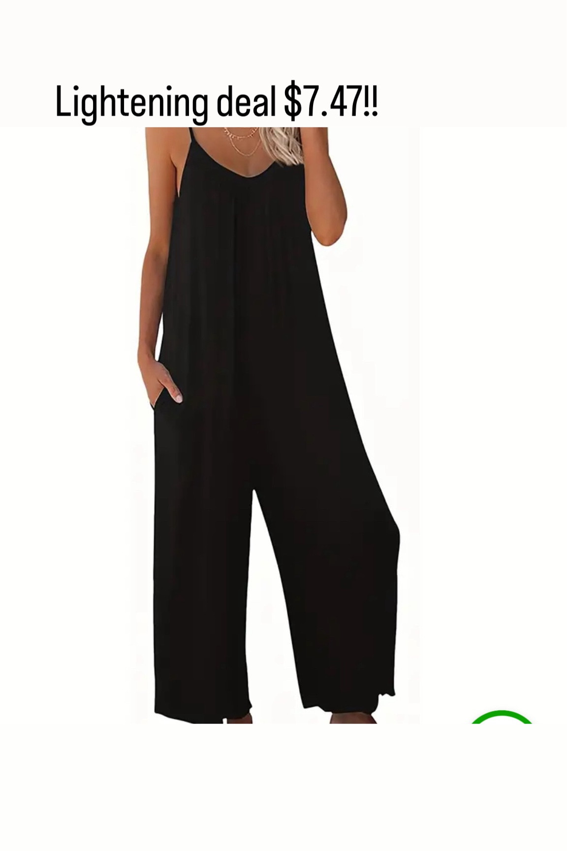 Sale alert! This jumpsuit is on sale for $7.47! Run guys!!!

#LTKStyleTip #LTKSaleAlert #LTKFindsUnder50