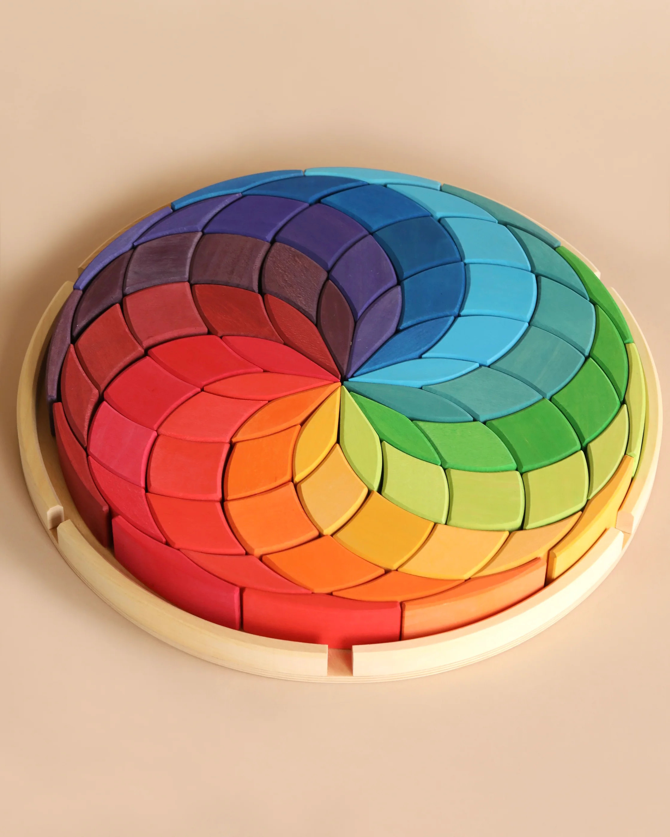 Grimm's Wooden Color Spiral Block Set | Odin Parker