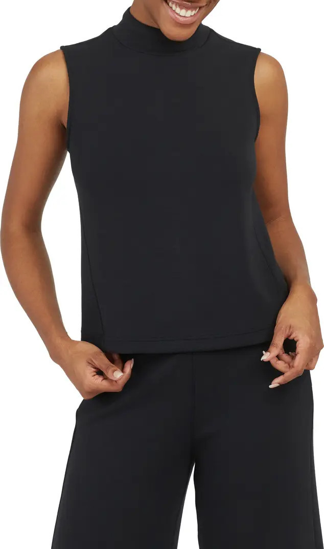 AirEssentials Mock Neck Crop Top | Nordstrom