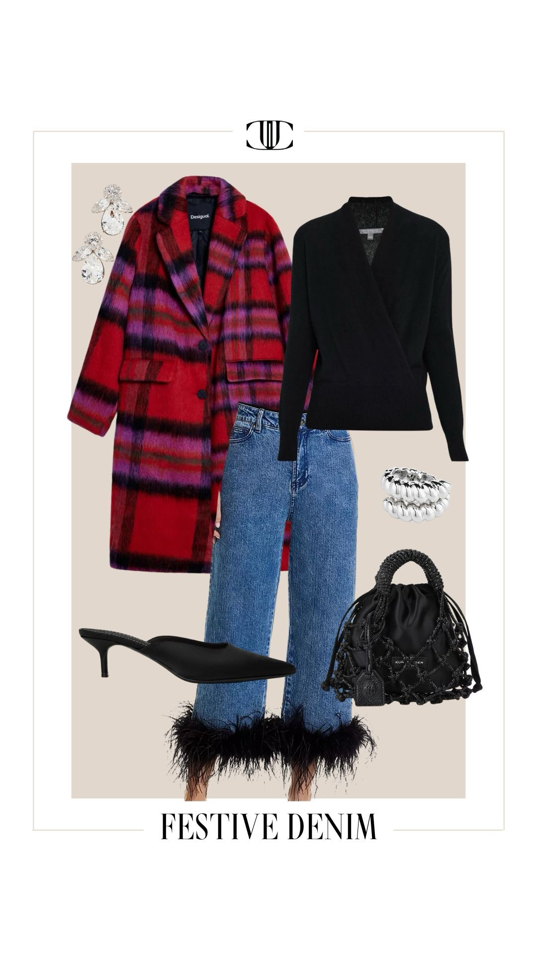 Denim for the holidays? Always yes. ✨ These festive denim outfit ideas show how to style jeans for holiday parties, December dinners, and winter events by layering in texture, sparkle, and statement pieces. From faux fur and embellished knits to chic heels and bold accessories, each look proves your everyday denim can feel polished, elevated, and holiday-ready.
If you’re looking for holiday outfit ideas with jeans, this is your reminder that great denim is the perfect foundation—comfortable, versatile, and endlessly stylish for the season.

#LTKHoliday #LTKOver40 #LTKSeasonal