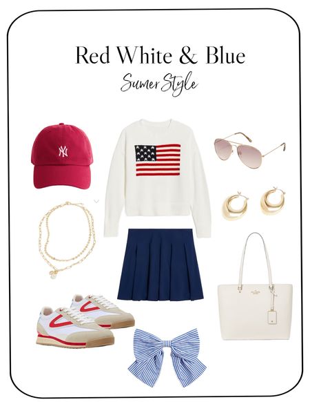 Summer style coming in the colors of Red, white & Blue! 🇺🇸

#LTKOver40 #LTKStyleTip #LTKSeasonal