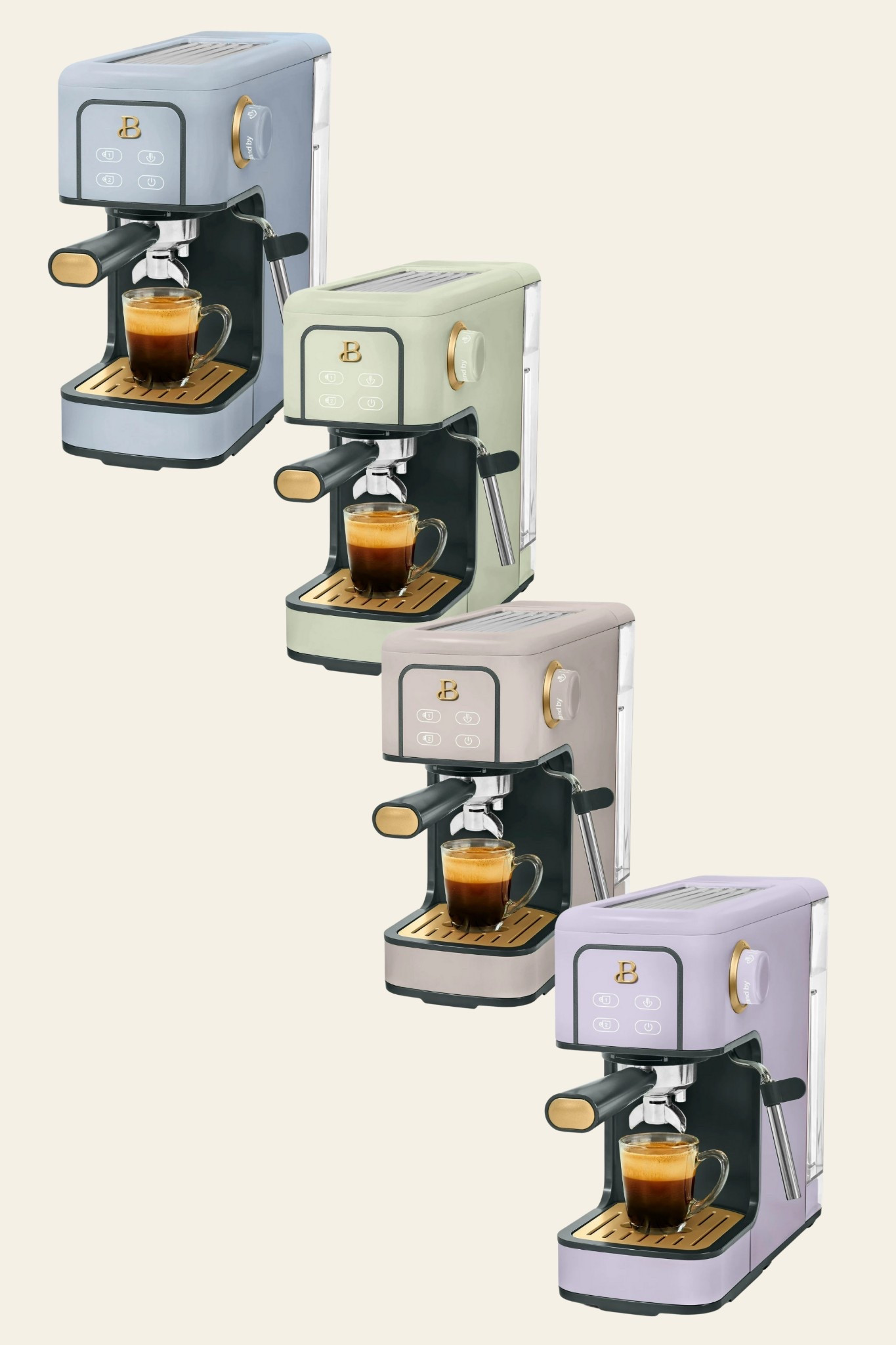 Drew Barrymore Expresso Machine 

Drew Barrymore kitchen, Beautiful by Drew, aesthetic appliances, colorful kitchen, modern vintage style, espresso machine, cornflower blue, lavender, sage green, taupe, soft pastel appliances, chic kitchen decor, stylish kitchen, retro-inspired design, elegant countertop appliances, minimalist charm, dreamy kitchen, functional and beautiful, statement appliance, kitchen color palette, interior design accents, pastel kitchen, cozy modern home, curated kitchen, soft-tone appliances, trendy kitchen essentials, personality-packed kitchen, elevated everyday appliances, appliance aesthetic, designer-inspired kitchen, small space style

#LTKHome