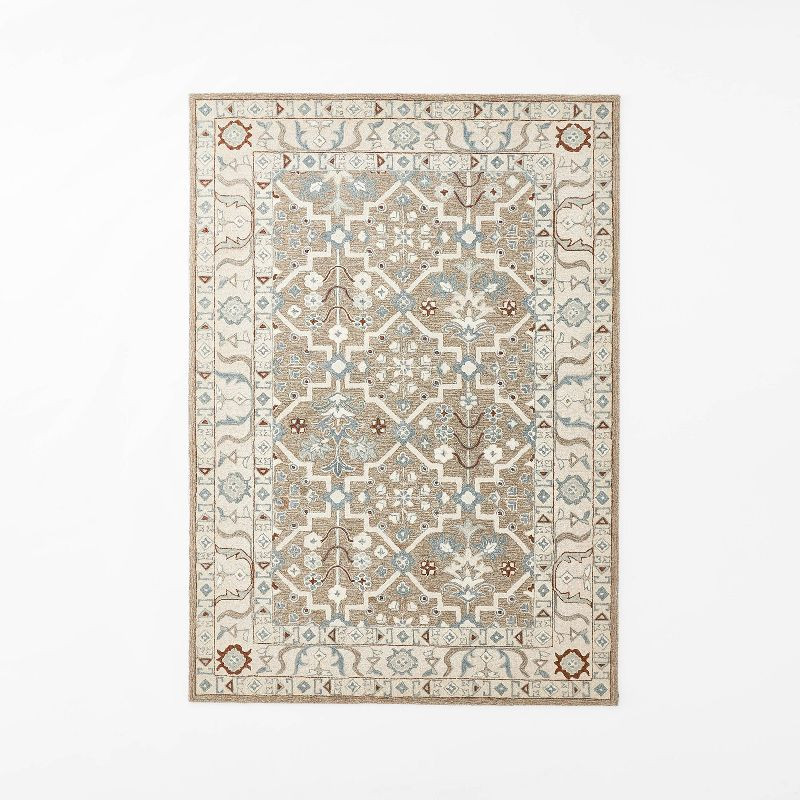 Tufted Persian Style Mushroom Rug Beige - Threshold™ designed with Studio McGee | Target