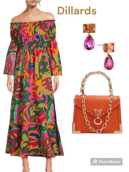 Dillards wedding guest dress and bag and earrings!!

#dress

#LTKstyletip #LTKshoecrush #LTKwedding