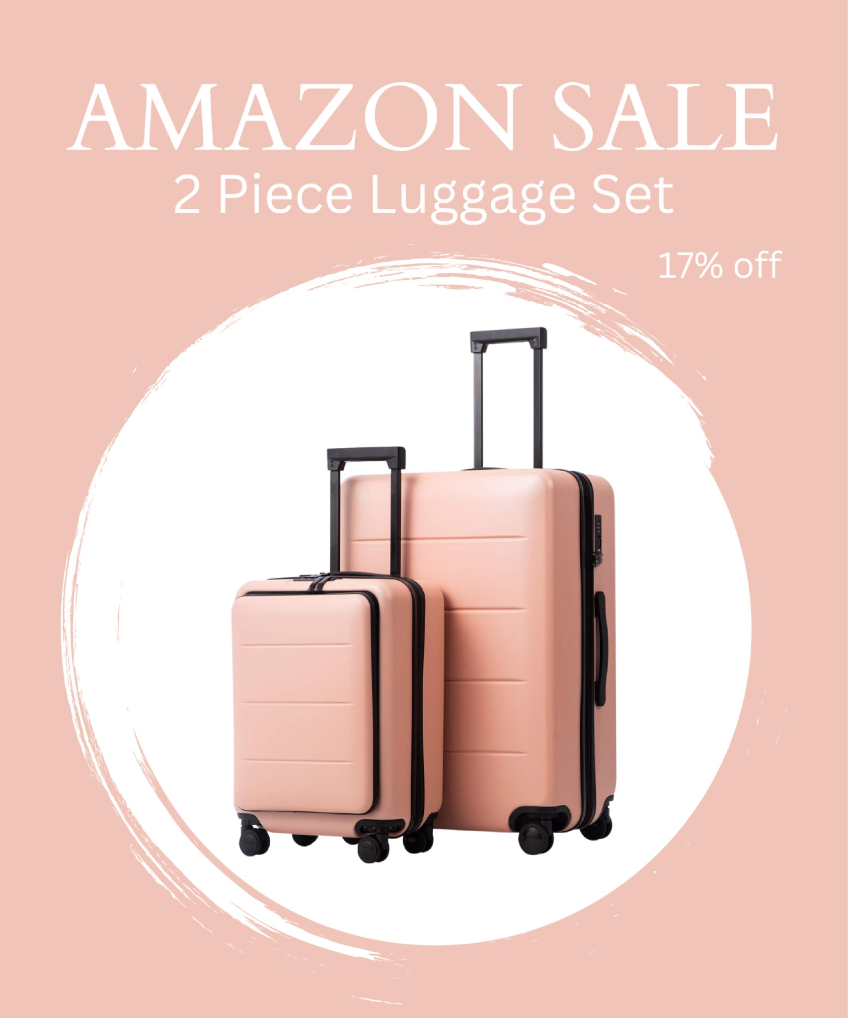 The perfect luggage set is on sale!! 

#LTKFind #LTKSeasonal #LTKtravel