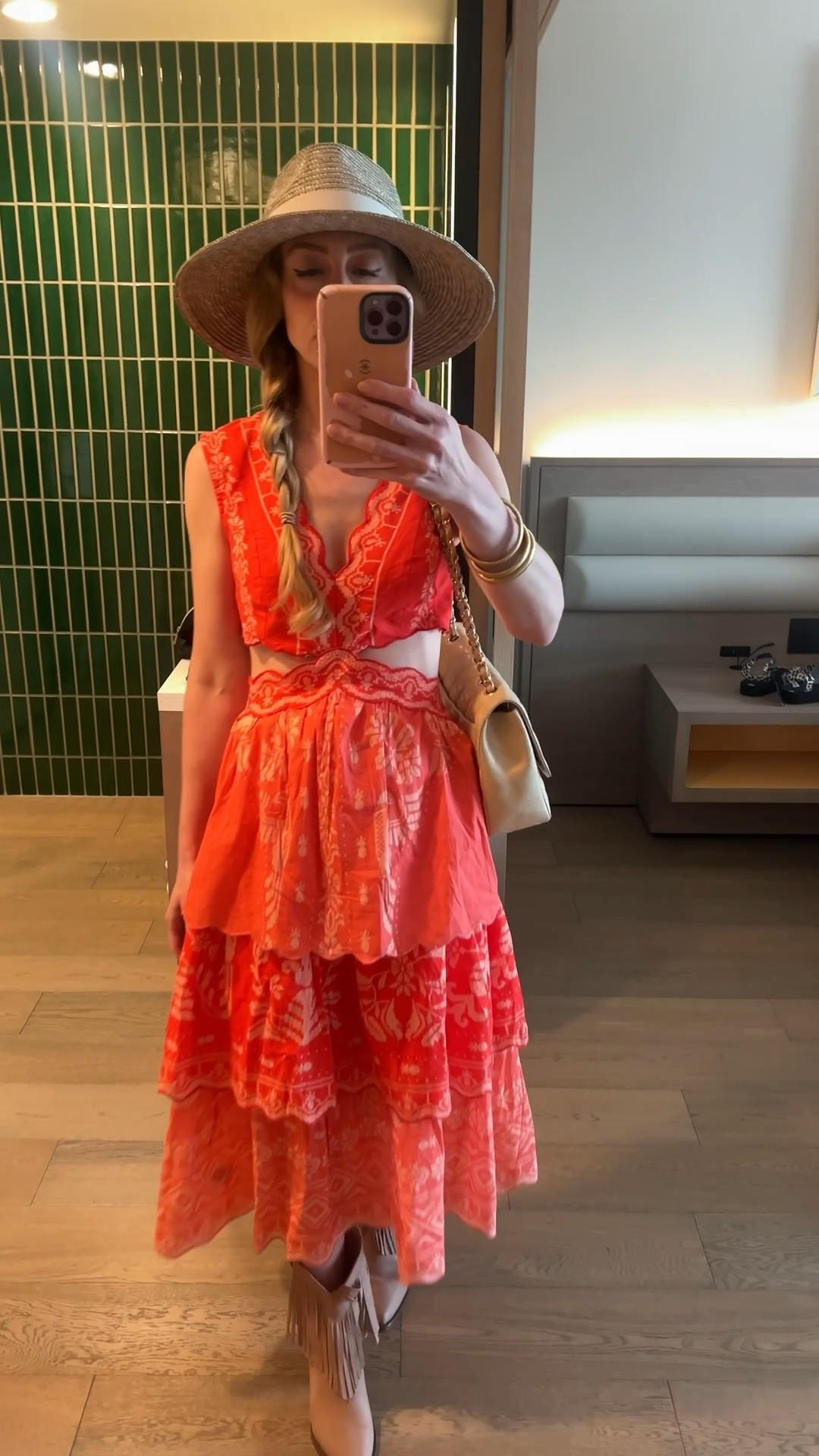 Night out in Nashville! XS in the dress  

#LTKOver40 #LTKTravel #LTKSummerEdit