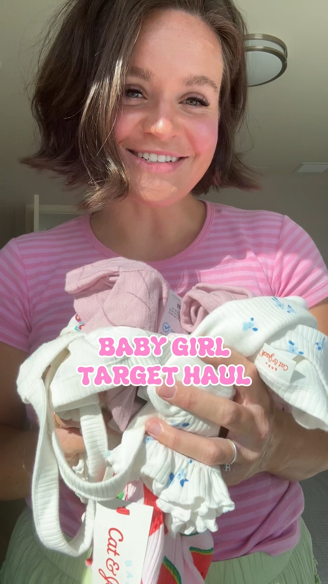 The cutest baby girl sets! Margot is 2.5 years old but these all are still big on her, so they definitely run big. But how cute?!