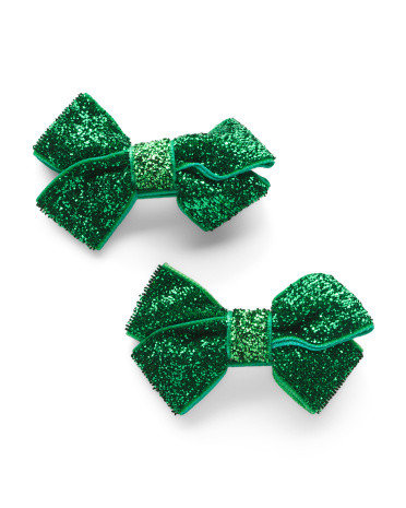 2pk Christmas Bow Hair Clip Set | Kids' Holiday Shop | Marshalls | Marshalls
