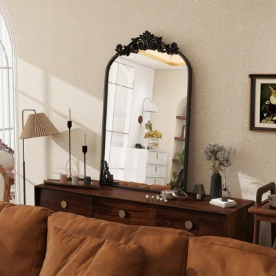 Baroque Style Vintage Bathroom Mirror | Wayfair North America